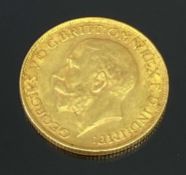 GEORGE V 1928 FULL GOLD SOVEREIGN