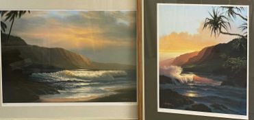 ROY GONZALEZ TABORA two limited edition colour prints, (288/450) 'A Summer Day's Glow', signed and