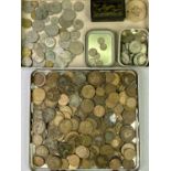 MAINLY BRITISH COIN COLLECTION VICTORIA & LATER - to include 9.5grms of pre-1920 silver and 8.7ozt