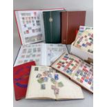 LARGE COLLECTION OF STAMPS to include All World examples housed within seven albums including