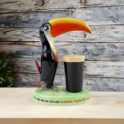 RARE GUINNESS ADVERTISING TOUCAN 'If he can say as you can Guinness is good for you / How grand to