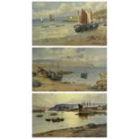 WARREN WILLIAMS prints (3) - excellent limited edition examples - 'Lligwy Bay' (219/500), 35 x