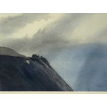 ROB PIERCY watercolour - 'Chwarel Dinorwig/Dinorwig Quarry', signed and dated 2016, 25.5 x 35cms