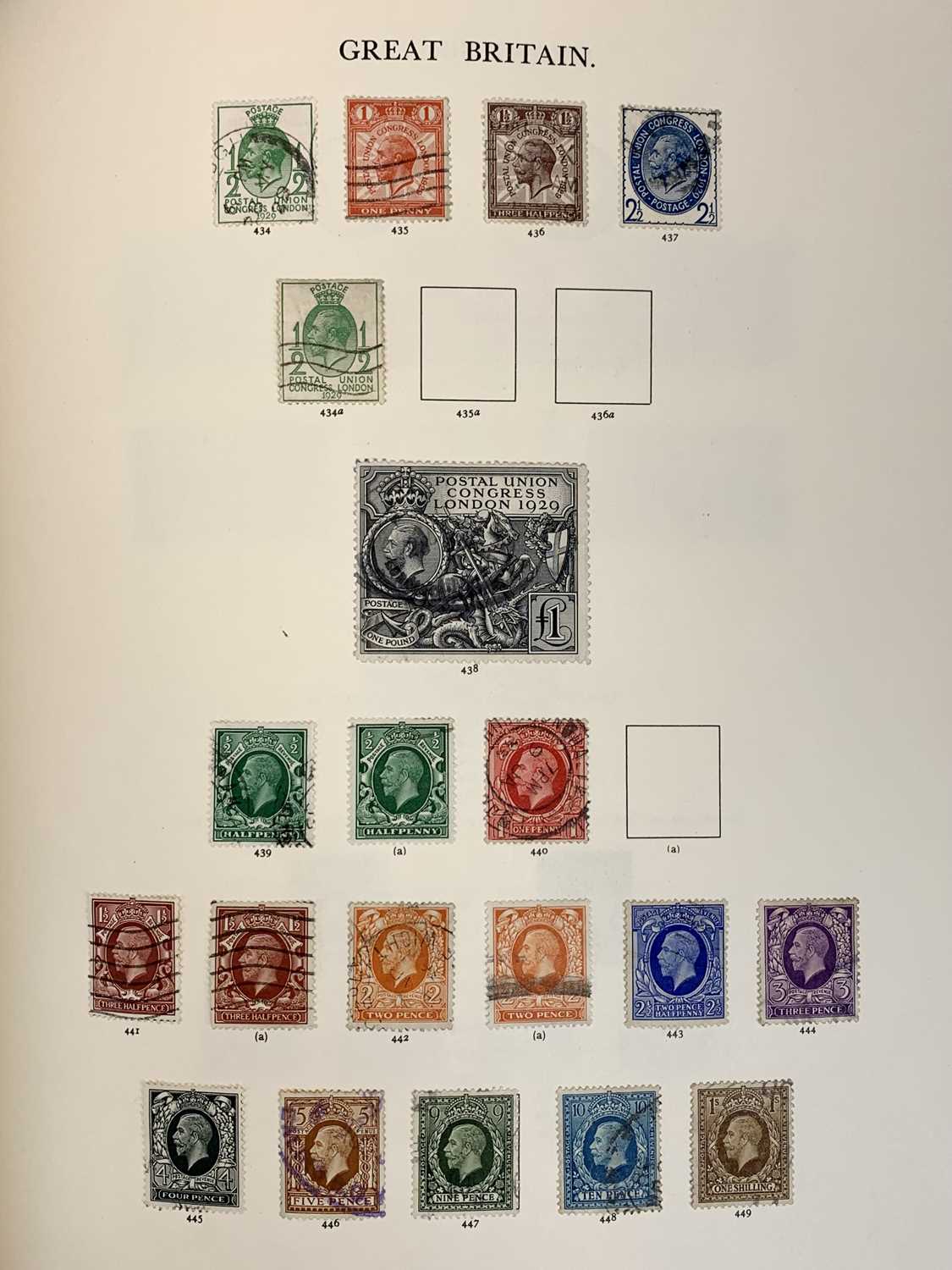 STAMPS - Well filled 'Windsor' album (very high catalogue value) to include 2 x four margin 1d - Image 12 of 12