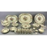 SPODE WARE PART DINNER SERVICE - 37 pieces