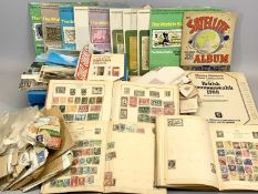 STAMPS - a mixed lot of World and Commonwealth stamps and covers. This lot includes a strand album