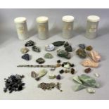 LAPIDARY VARIOUS SEMI-PRECIOUS GEMSTONES and polishing accessories