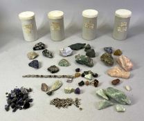 LAPIDARY VARIOUS SEMI-PRECIOUS GEMSTONES and polishing accessories