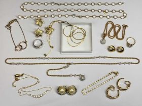 SWAROVSKI, PILGRIM, THE JEWELLERY & GEM COMPANY and other 925, gold tone, crystal and diamante set