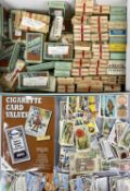 CIGARETTE CARDS COLLECTION - approximately 60 packs, some complete, some part, also with odd