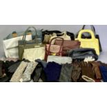 LADY'S LEATHER GLOVES, various handbags and other accessories, a large collection