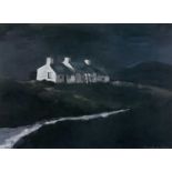 ‡ JOHN KNAPP-FISHER limited edition (81/500) print - 'Cottage Porthclais', signed in