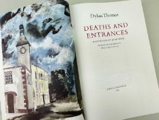 GREGYNOG PRESS: DYLAN THOMAS ‘DEATHS & ENTRANCES’ limited edition (41/250), dated 1984 - colour