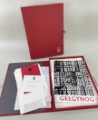 ‡ GREGYNOG PRESS 2010 Miscellanea, 2 of 25 copies of the red edition, a portfolio of c.40 pieces