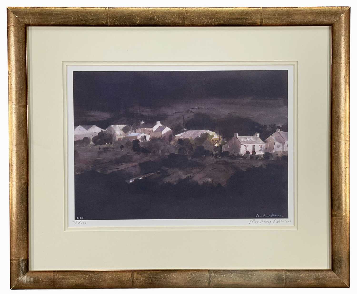 ‡ JOHN KNAPP-FISHER limited edition (76/500) print - 'Ty Newydd, St Davids', signed in - Image 2 of 2