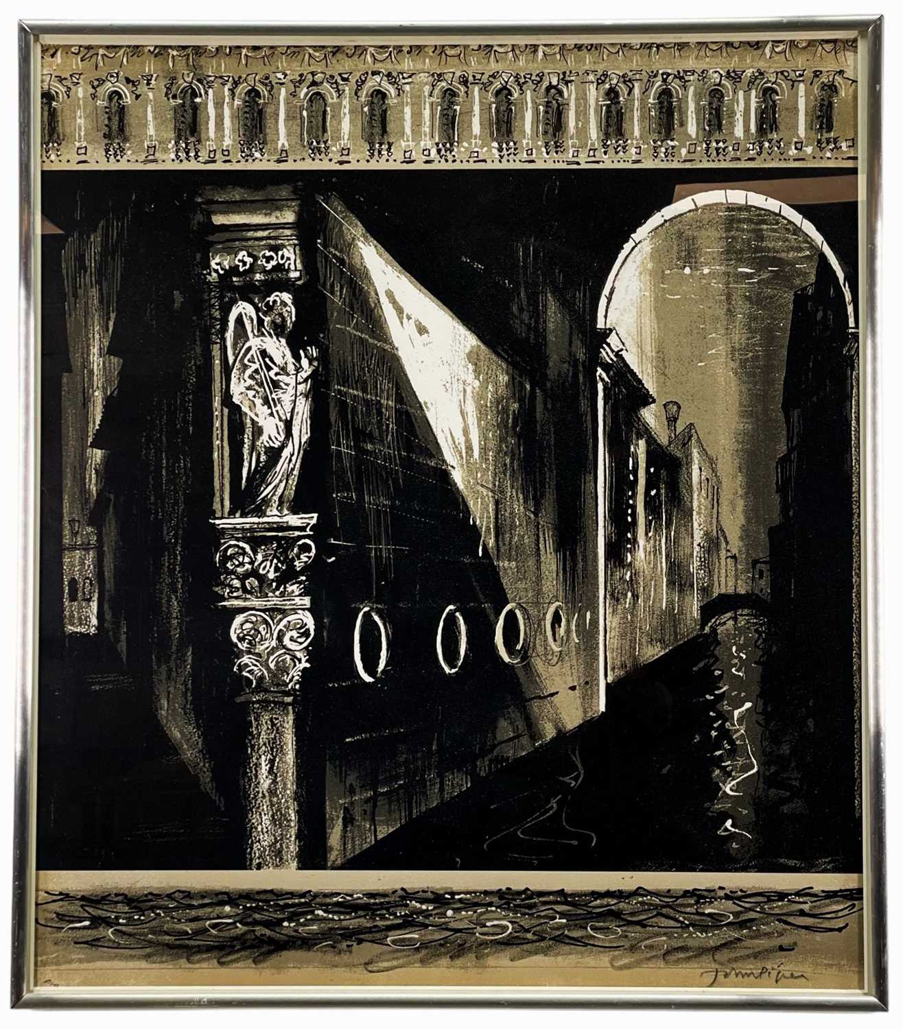 ‡ JOHN PIPER limited edition (49/70) print - ‘Death in Venice’Dimensions: 77 x 67cmsProvenance: - Image 2 of 2