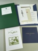 GWASG GREGYNOG & SIR KYFFIN WILLIAMS RA assorted ephemera, booklets and printed items, including