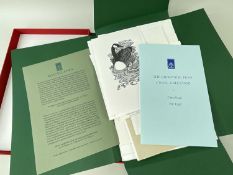 GWASG GREGYNOG, 2005 - Miscellanea, 1 of 75 copies of the green edition, a portfolio of c.35
