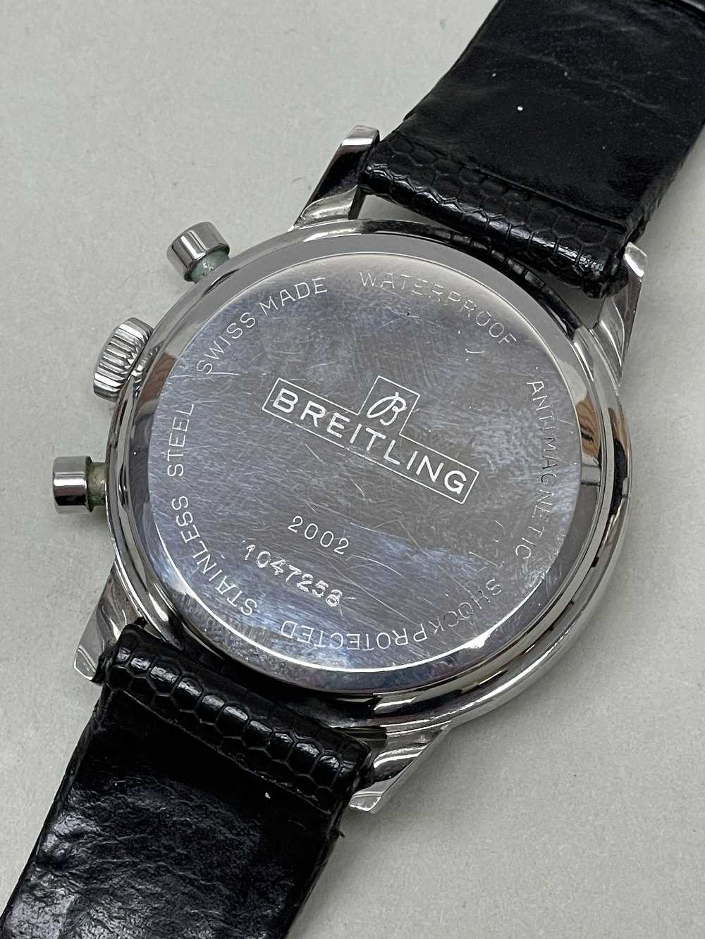 BREITLING TOP TIME 'THUNDERBALL' CHRONOGRAPH WRISTWATCH, ref. 2002, stainless steel, circa 1965, - Image 5 of 11