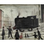 ‡ LAURENCE STEPHEN LOWRY RBA RA 1973 offset lithograph printed in colours on wove - 'The Level