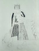 ‡ DAVID HOCKNEY R.A. etching - 'The Rescued Princess', from 'Illustrations for 'Six Fairy Tales from