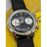 BREITLING TOP TIME 'THUNDERBALL' CHRONOGRAPH WRISTWATCH, ref. 2002, stainless steel, circa 1965,