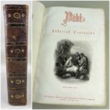 'BIBL YR ADDOLIAD TEULUAIDD', Parch. Peter Williams, large leatherbound Welsh bibleProvenance: