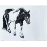 ‡ WARREN S HEATON (Contemporary) limited edition (45/150) print - entitled 'Blackberry', signed,