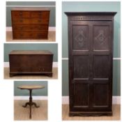 ASSORTED OCCASIONAL FURNITURE, including late 19th Century mahogany five-drawer chest, 19th