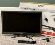 HITACHI LED TV/DVD E/T