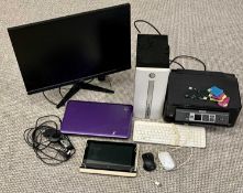 COMPUTER EQUIPMENT - HP computer and accessories, Acer monitor, Epson printer, HP laptop ETC E/T