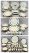 ROYAL GRAFTON 'MAJESTIC' DINNER & TEA SERVICE, approx 42 pieces, a Japanese part dinner service