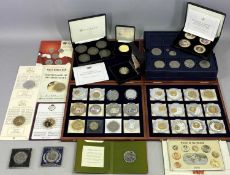 ROYAL MINT, WESTMINSTER, JUBILEE MINT and other commemorative coins collection to include a 2010 1oz