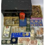 VINTAGE & LATER BANKNOTE & COMMEMORATIVE CROWNS COLLECTION - mainly British and some continental,