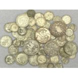MAINLY BRITISH COIN & COMMEMORATIVE CROWN COLLECTION - to include silver and half silver coinage,