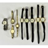 LADY'S WRISTWATCHES (9) - by Rotary, Sekonda, Oris and others