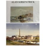 ALAN KIRKPATRICK 1997, (British born 1929), watercolour - title verso 'Rochdale Canal - Little