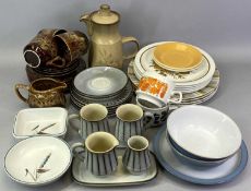 DENBY BREAKFAST & TEAWARE ASSORTMENT also Midwinter and similar, approximately 35 pieces