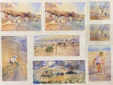 ELAINE JEFFREYS limited edition colour prints (8) - (20/250) (2/250) - The Winkle Picker, x 2- 28