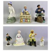 ROYAL DOULTON FIGURINES (7) - 'The Lobster Man' HN2317, 'The China Repairer' HN2943, 'The Boat