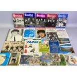 BEATLES EPHEMERA including 'The Beatles Monthly Books' 5 Volumes, one or two items bear facsimile