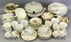 RICHMOND 'ROSE JUNE' PATTERN PART TEA SERVCE, various other tableware including Royal Bradwell