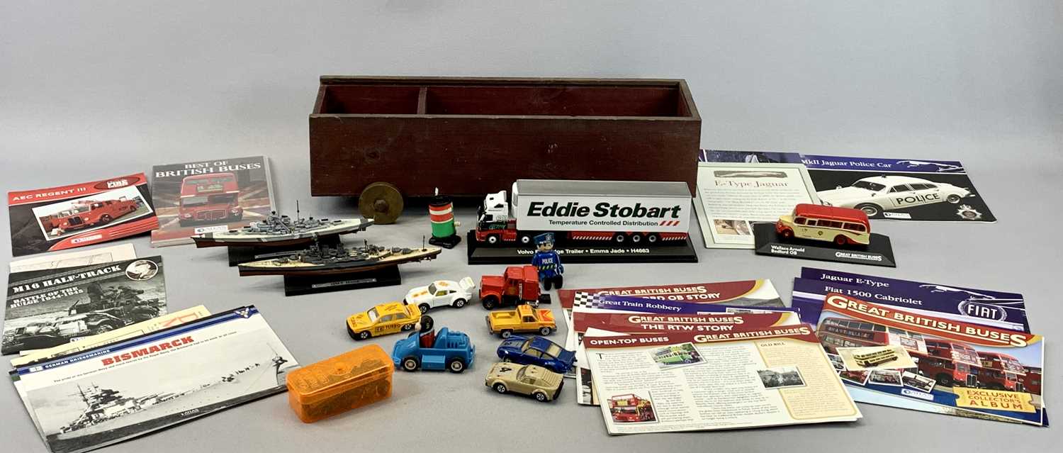 DIECAST SCALE MODEL VEHICLES - a collection, mainly boxed, Classic Sports Cars, Great British Buses, - Image 5 of 6