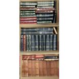 BOOKS - nicely bound Dickens novels, Masterpiece Library of Short Stories and other well bound '