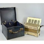 HOHNER STUDENT 3 - 24 BUTTON PIANO ACCORDION - in case