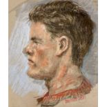 JAMES WALTER DOOLEY pastel portraits, collection of 19, various sizes, 75 x 55cms the largest, all