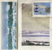 TONY CHANCE (British 20th century) limited edition colour prints (3) - (10/250) - Breaking Waves,