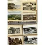 VINTAGE POSTCARDS - Anglesey and North Wales, approximately 170 within an album