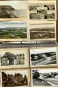 VINTAGE POSTCARDS - Anglesey and North Wales, approximately 170 within an album