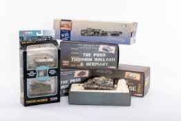 ASSORTED CORGI WWII THE PUSH THROUGH HOLLAND AND GERMANY COLLECTION 1:50 TANK MODELS, comprising